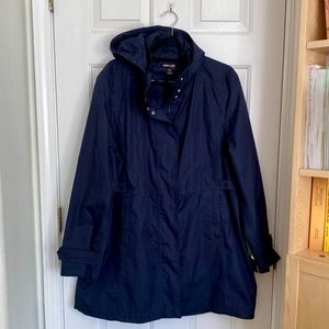 Kirkland XXL Navy Blue Jacket w/ Hood